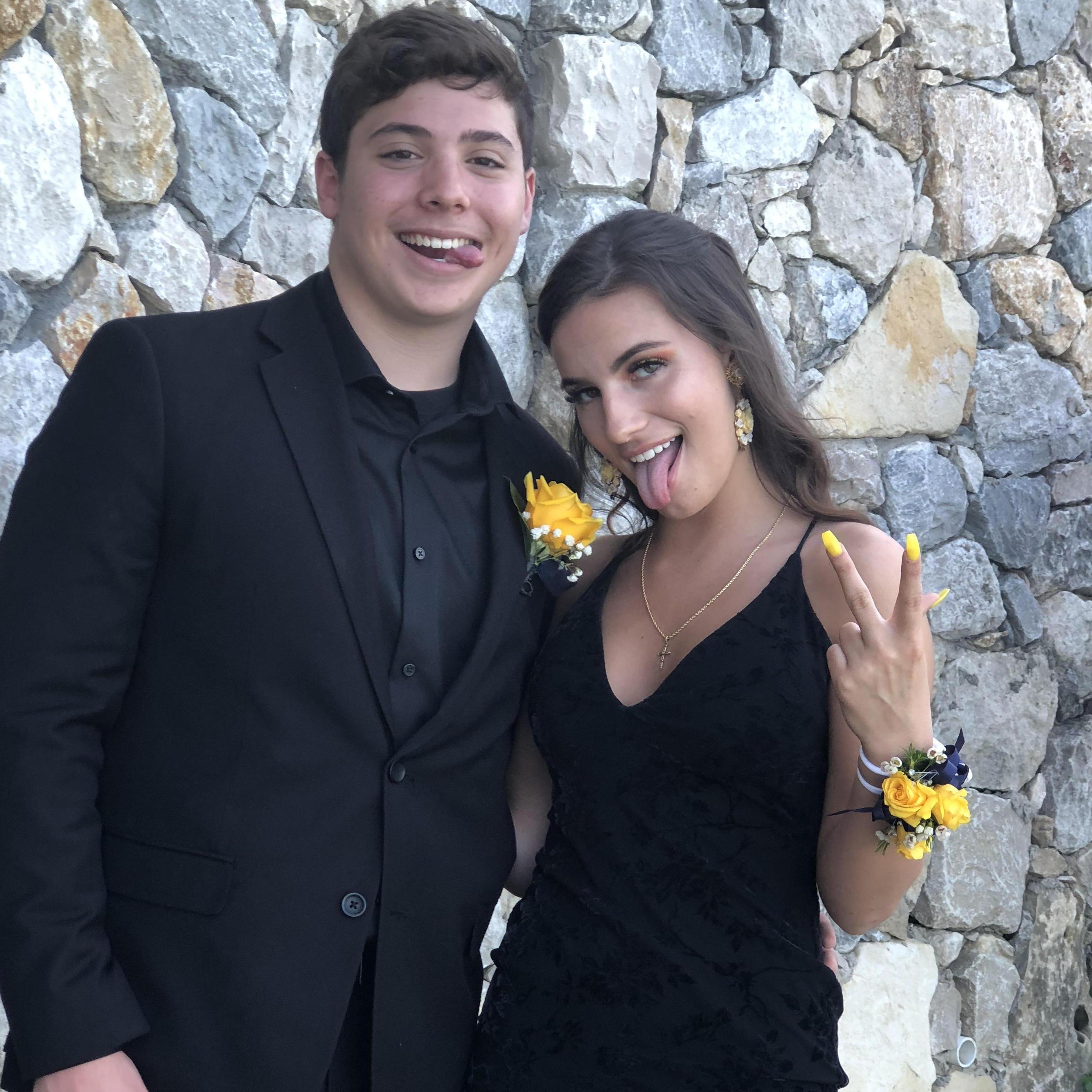 Our senior prom in 2018