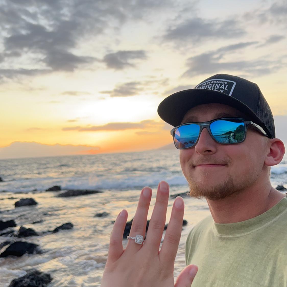 June 7th, 2023 right after Avery proposed and Sarina was a crying mess 💍🥹