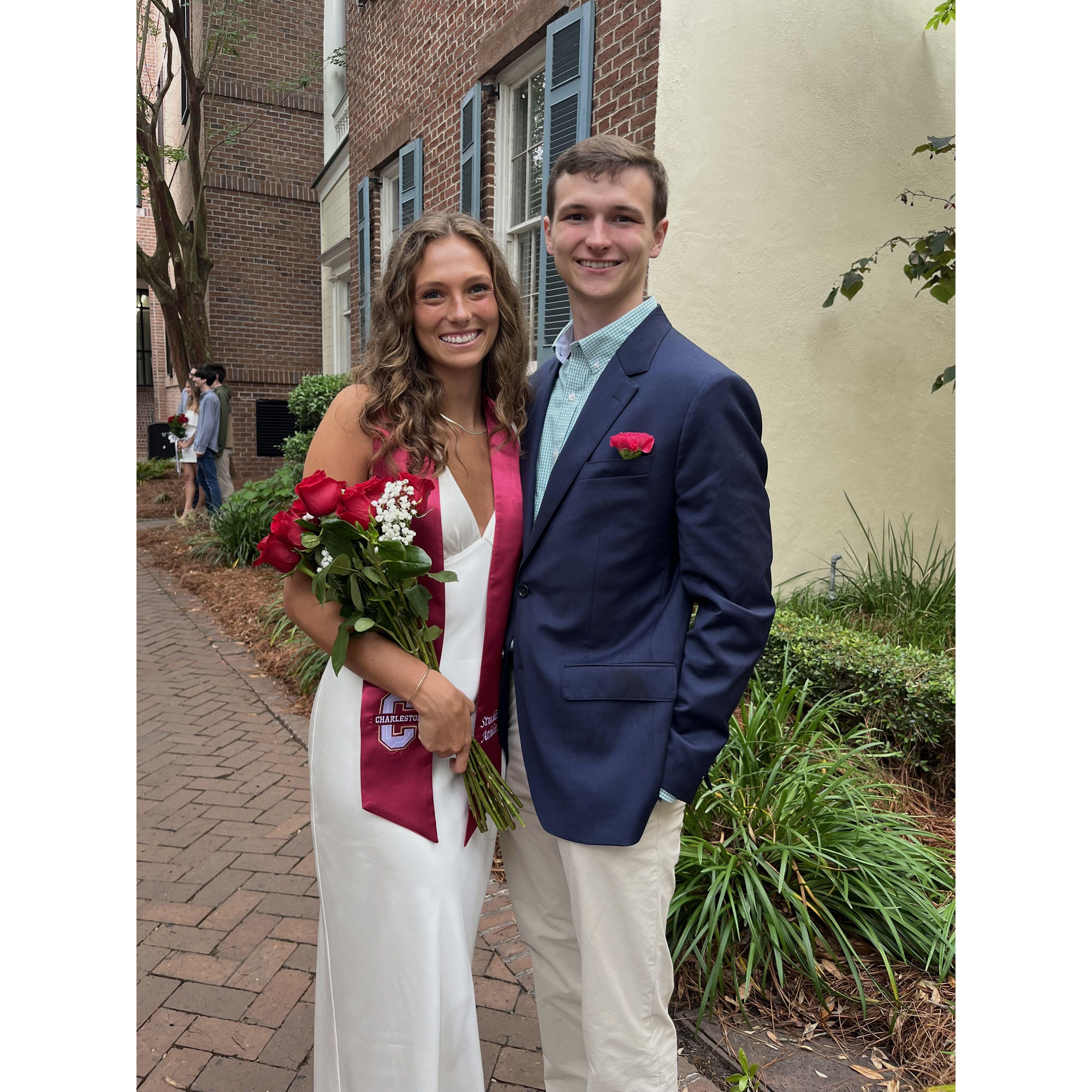 Liv's College of Charleston graduation!