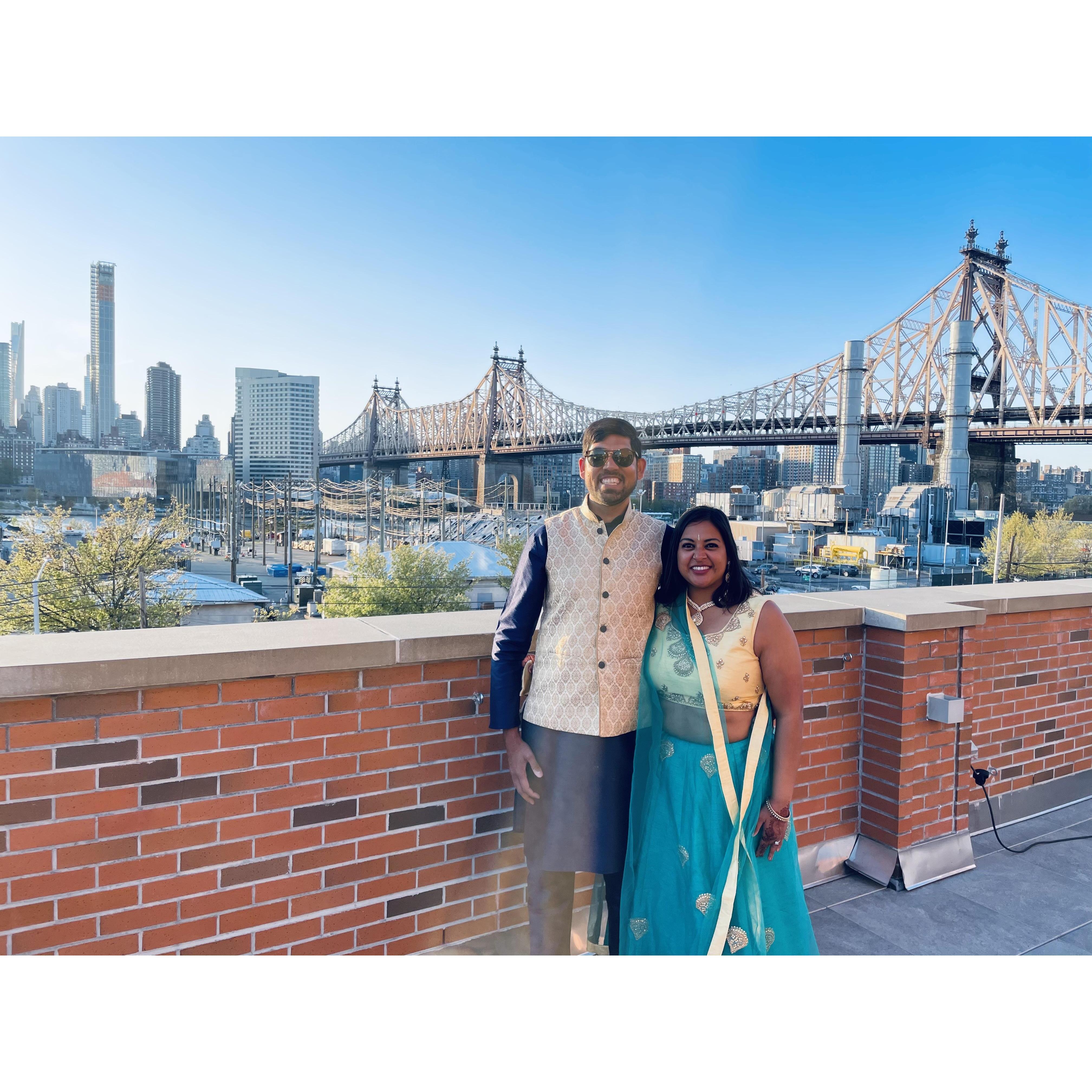 Celebrating friends in NYC. April 2021