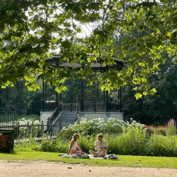 Picnic in Vondelpark Amsterdam