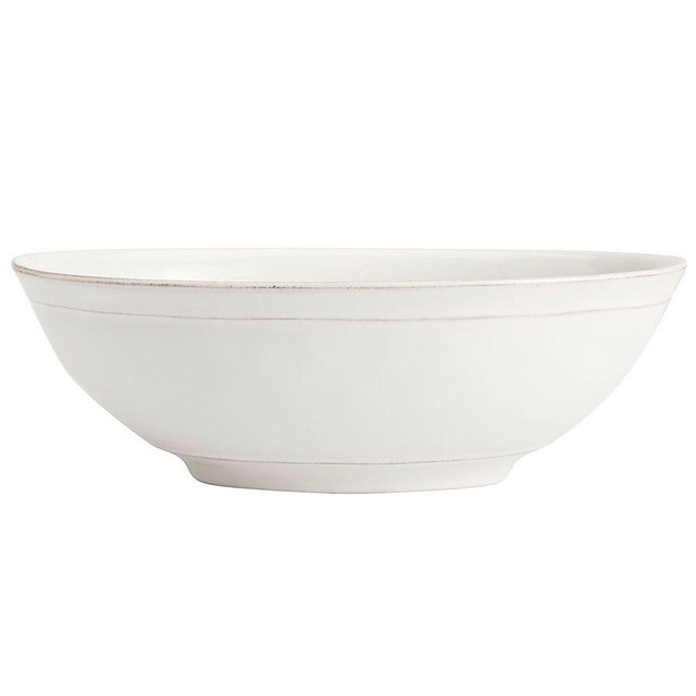 Cambria Handcrafted Stoneware Oval Serving Bowl