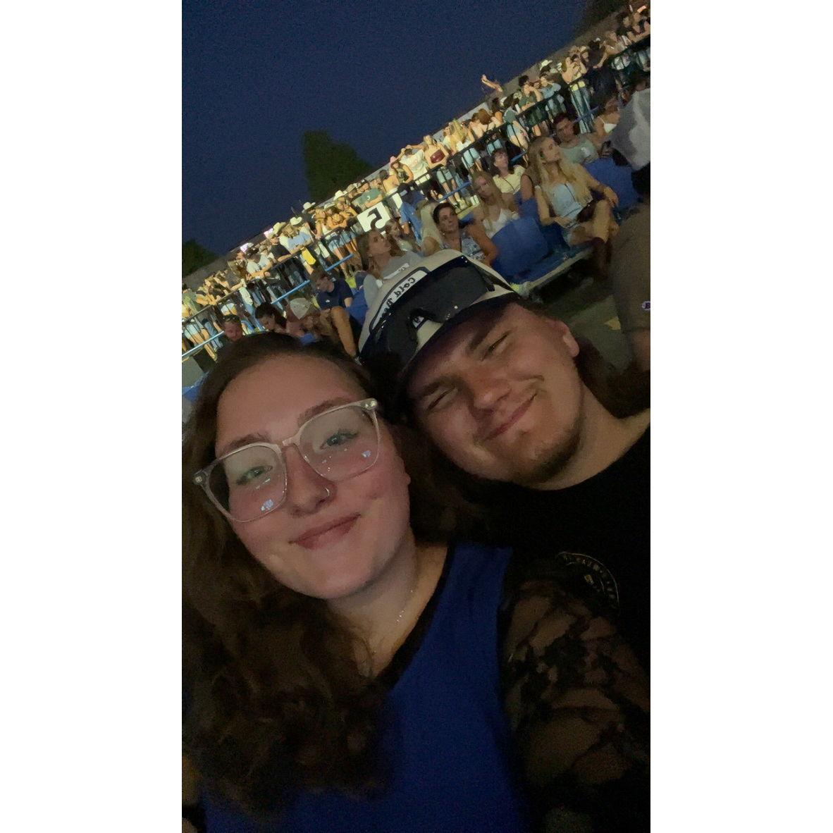 Zach Top Concert. TWO DAYS BEFORE GETTING ENGAGED!!!!