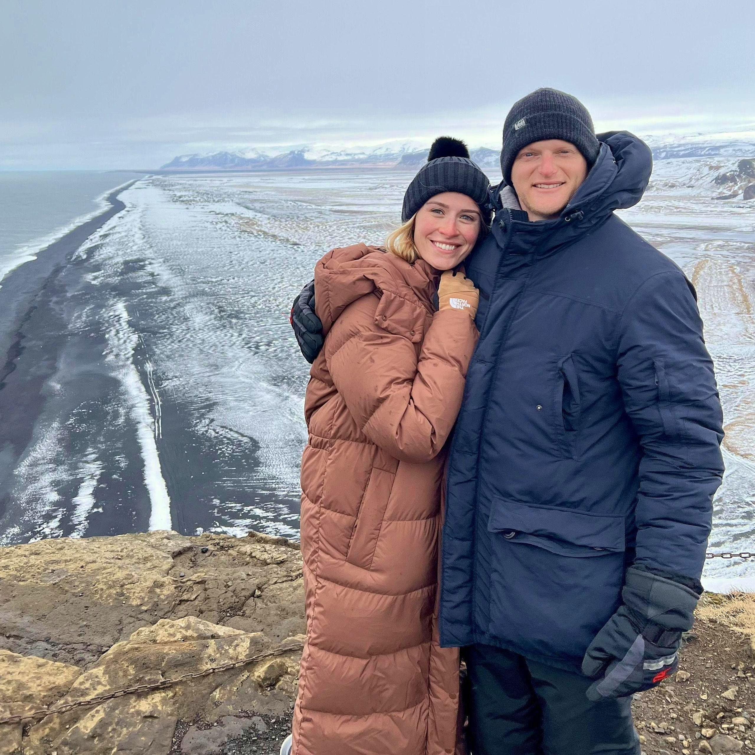 Black sand beach, Iceland