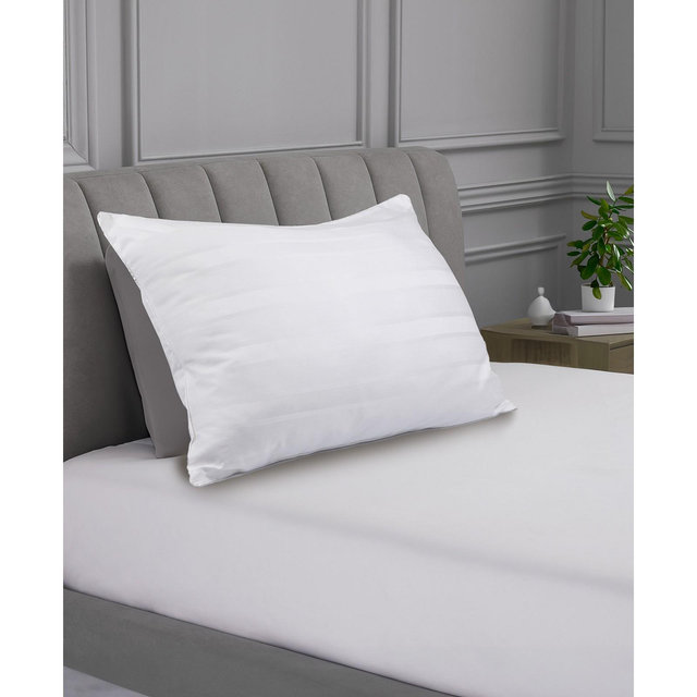 Stearns & Foster 500-Thread Count Cotton Dobby Pillow, Standard/Queen