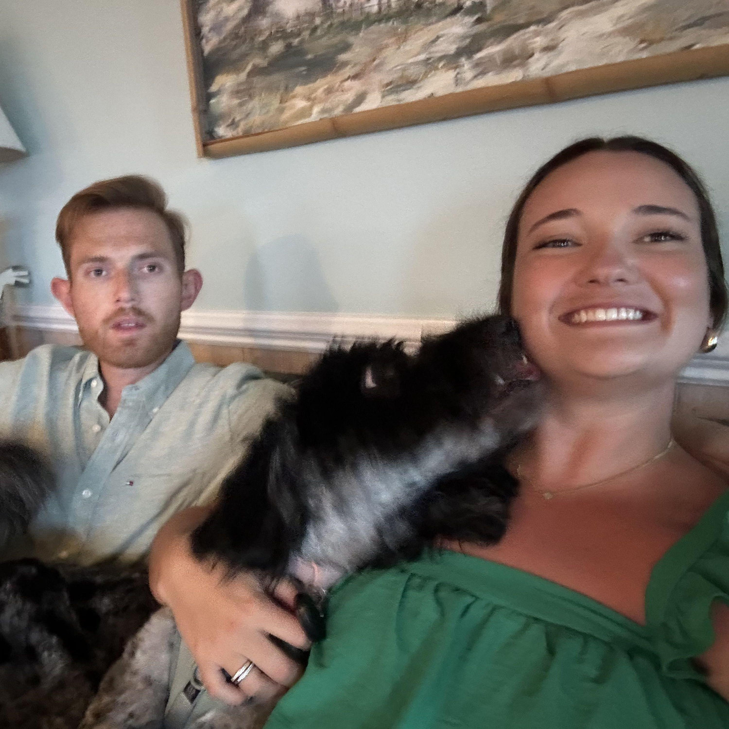 Its hard to get a still picture with her anymore, one big fluff of energy!