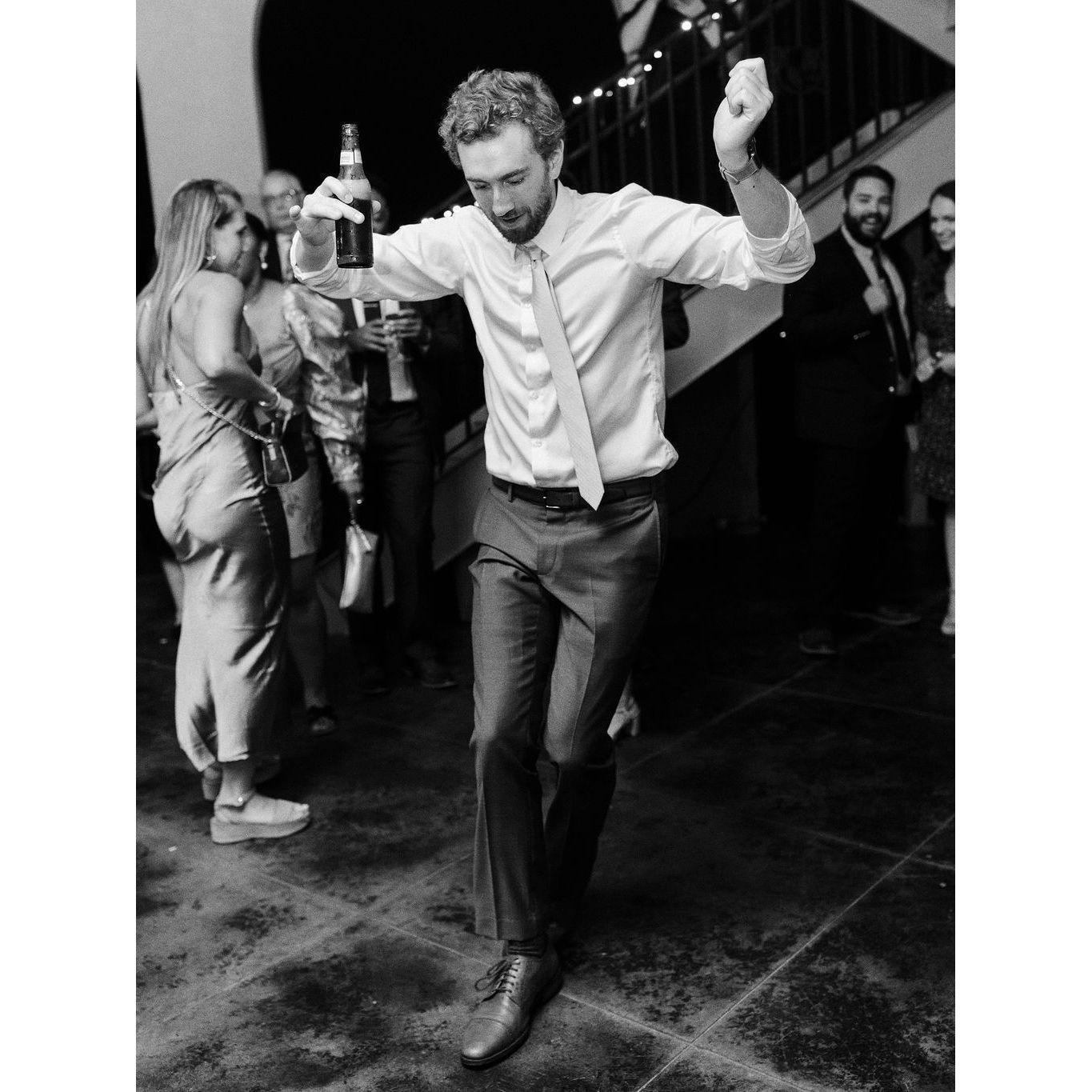 When I learned Hunter was king of the dance floor - Syndney's wedding 6/19/21
