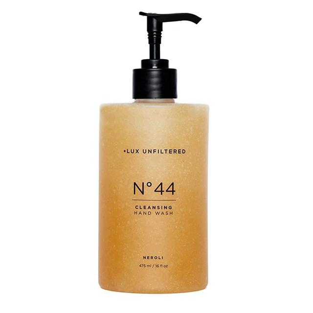 + Lux Unfiltered N°44 Cleansing Hand Wash in Neroli - Everyday Moisturizing Liquid Hand Soap - Gluten Free, Cruelty Free, & Vegan - For Men & Women - Best Hydrating and Exfoliating Hand Wash