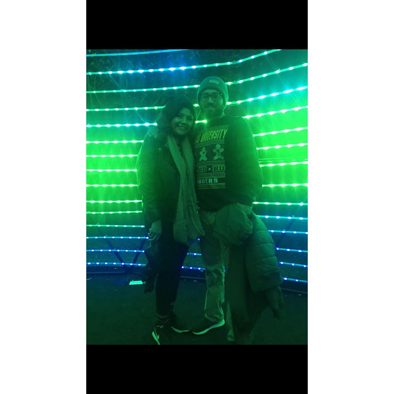 One of our first staycations: a weekend in Glendale! We enjoyed a Holiday Light Show!