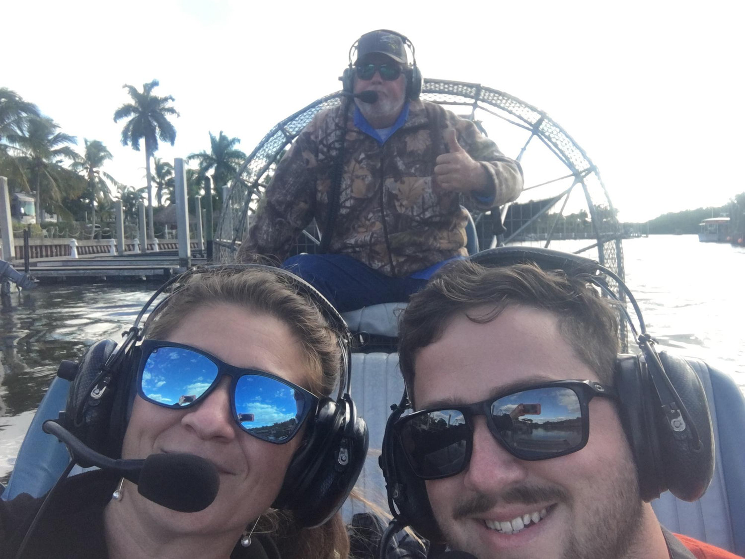 Airboat in the Everglades!