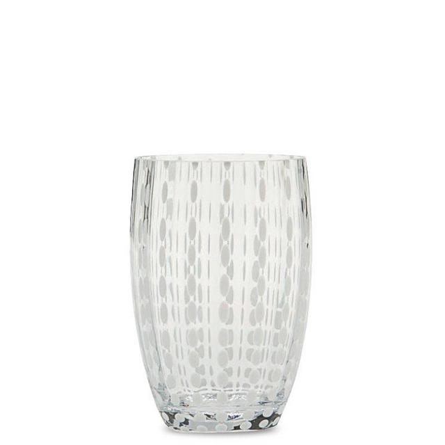 Handblown Italian Glass, Clear