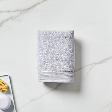 Organic Luxe Fibrosoft Towel, Hand Towel, Gray Sky Melange