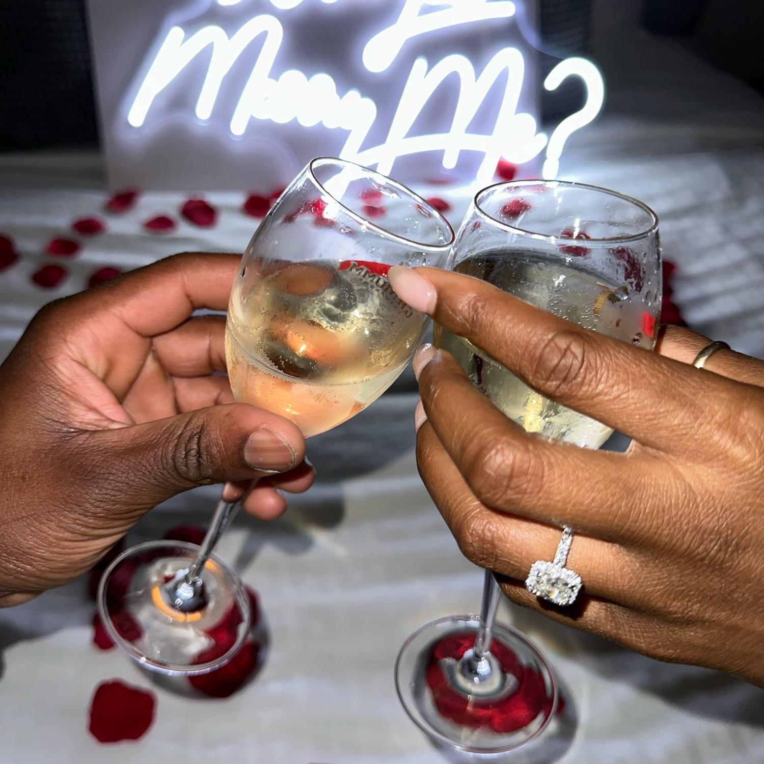 She said YES!!!