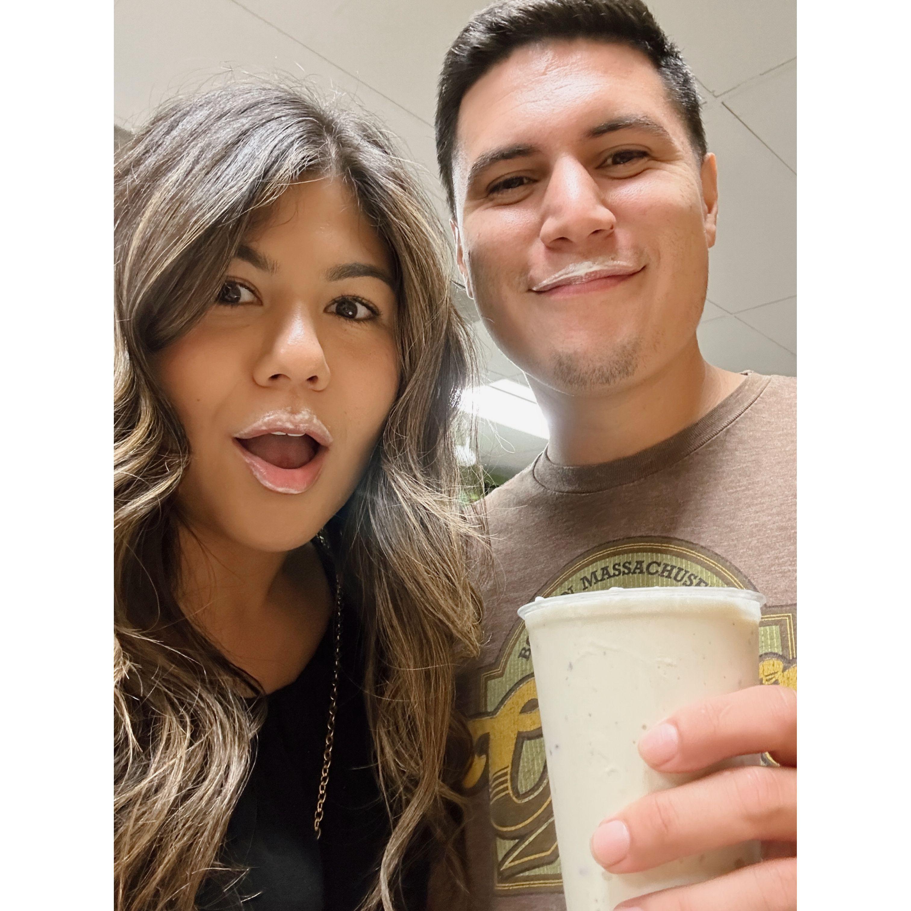 We love getting ice cream wasted!