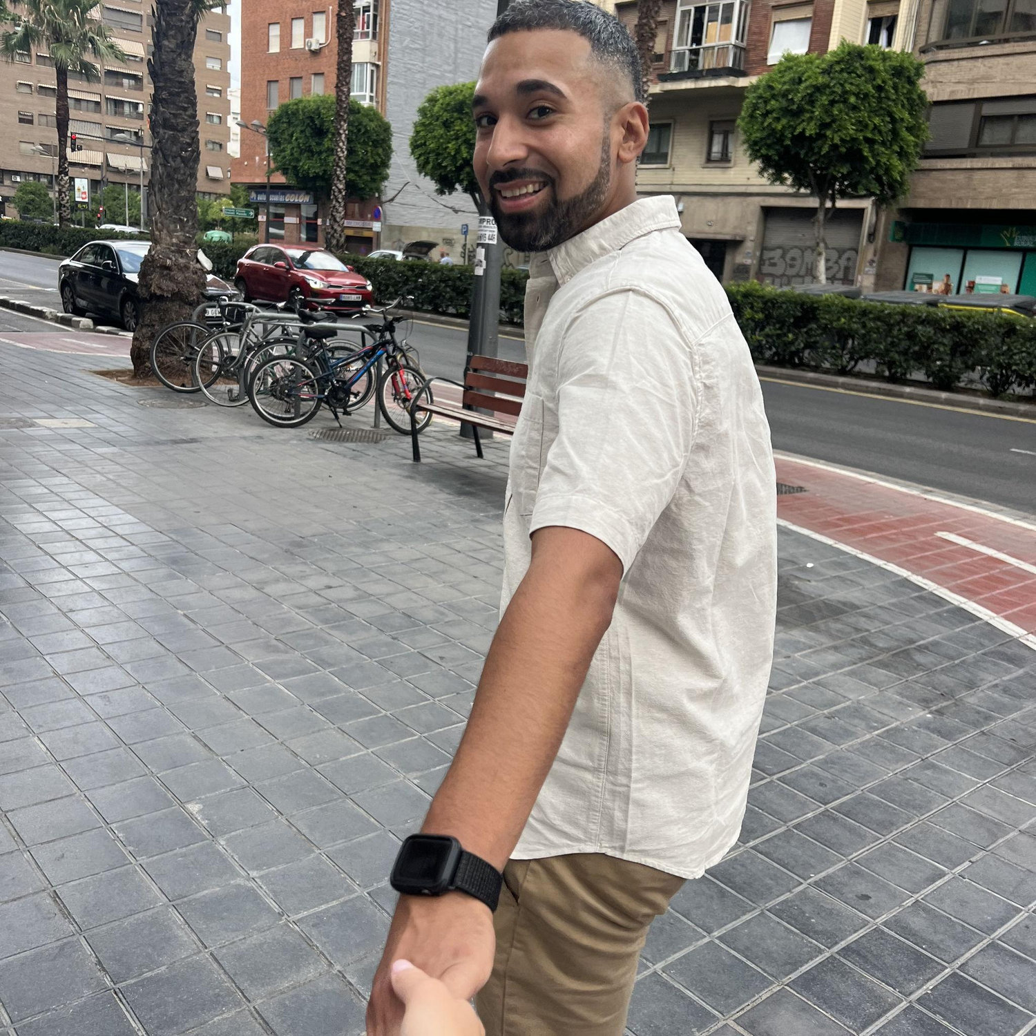 Exploring Valencia.