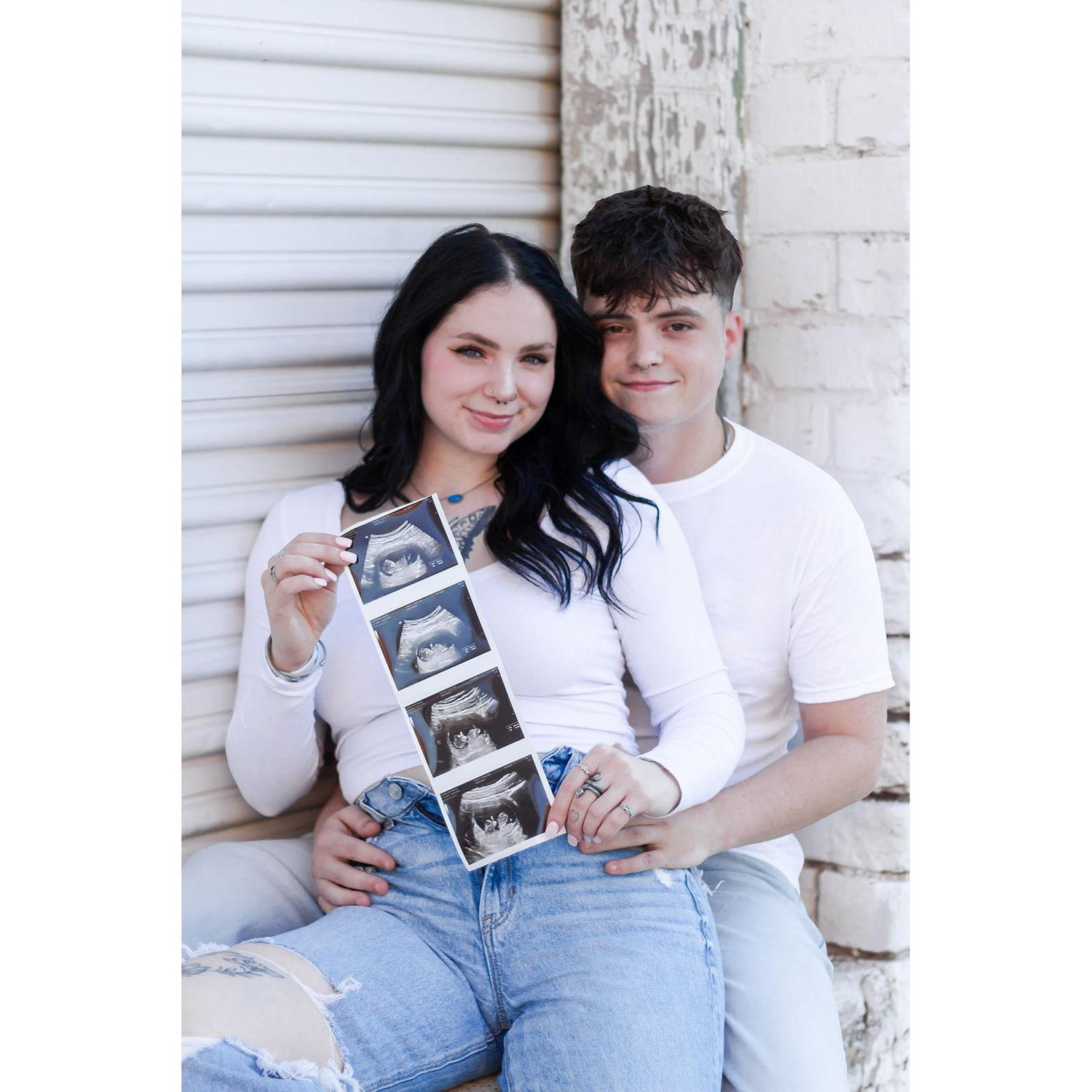 Our baby's first ultrasound