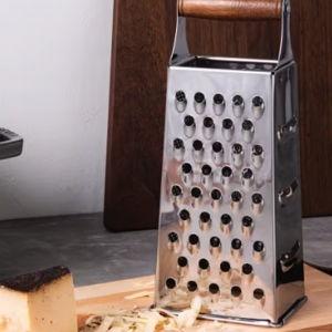 Gristmill Collection Walnut Handle Cheese Grater