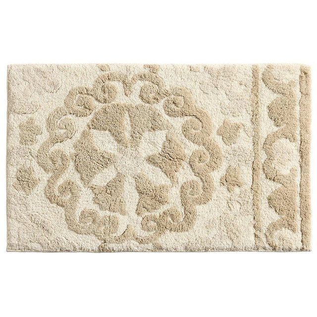 Alanya Bath Mat, Sand, 21" x 34"