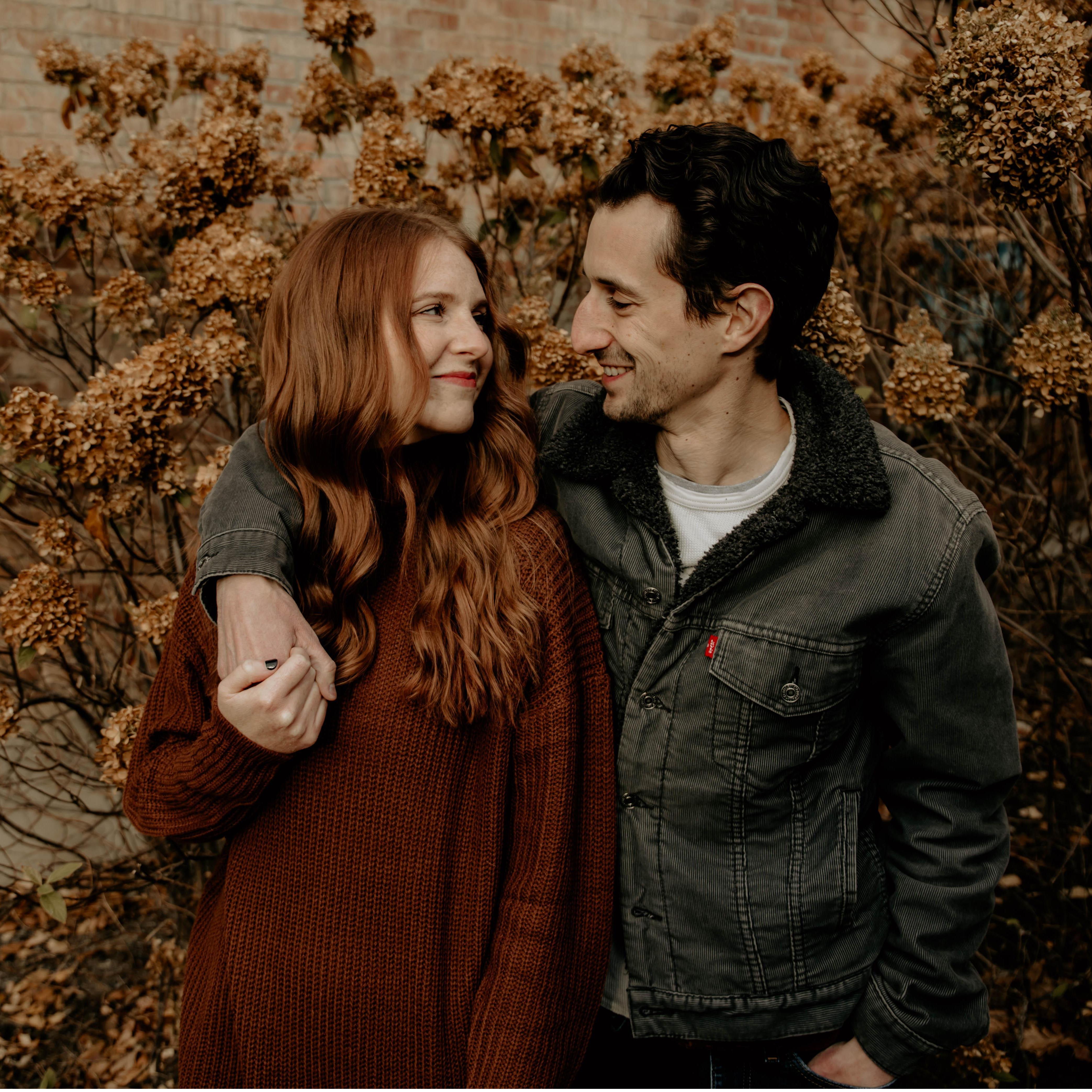 Let the wedding countdown begin! Another shot from our engagement session.