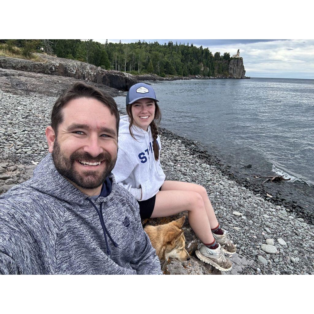 August 2024: Split Rock Lighthouse State Park - Beaver Bay, Minnesota.