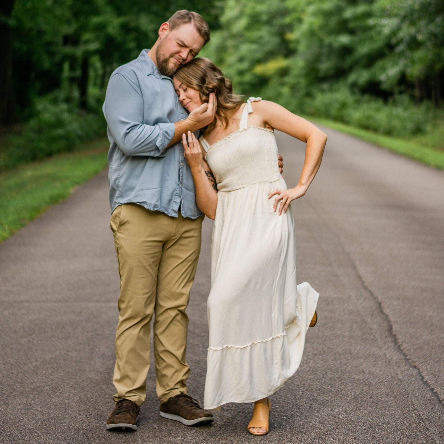 Engagement shoot bloopers