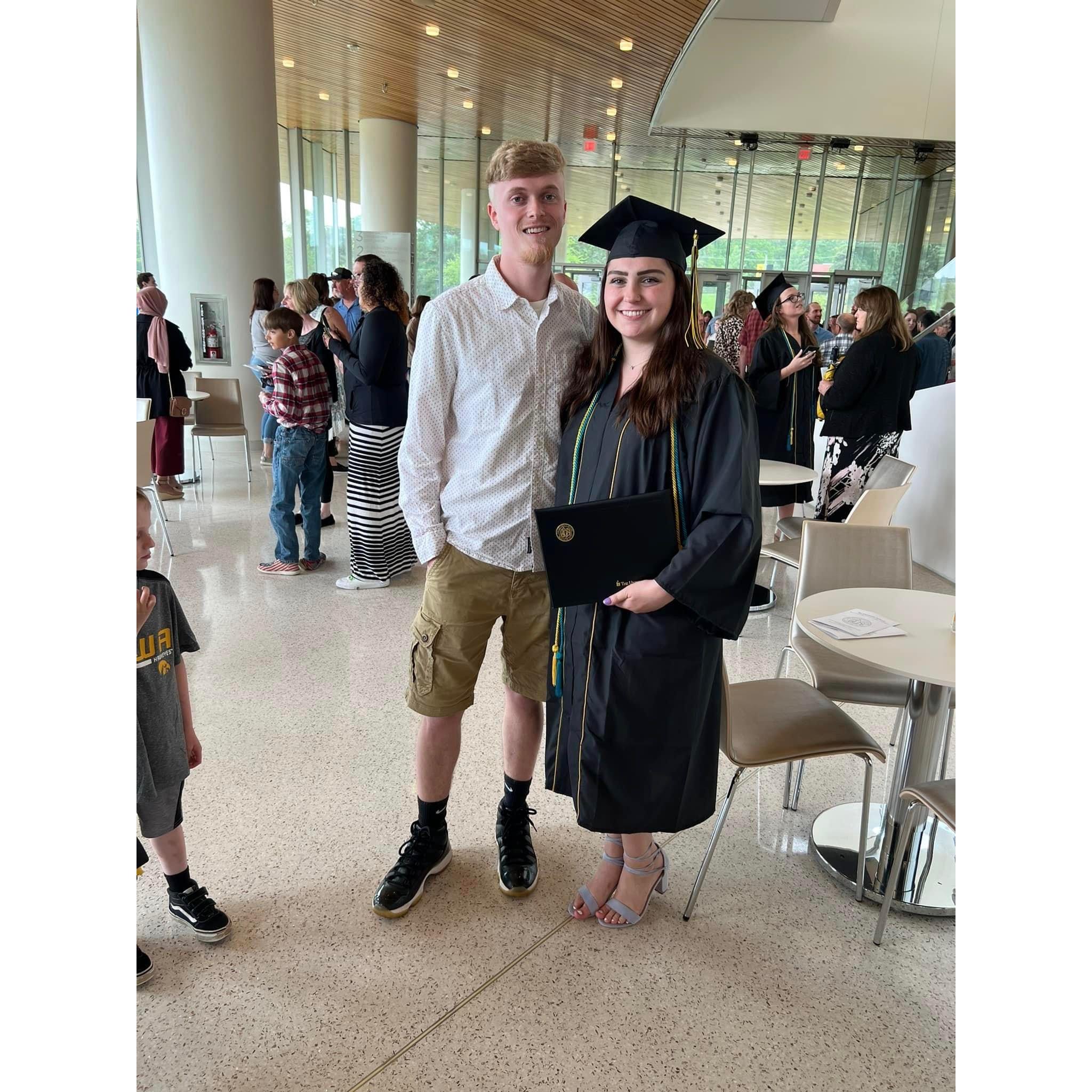 Alyssa's college graduation