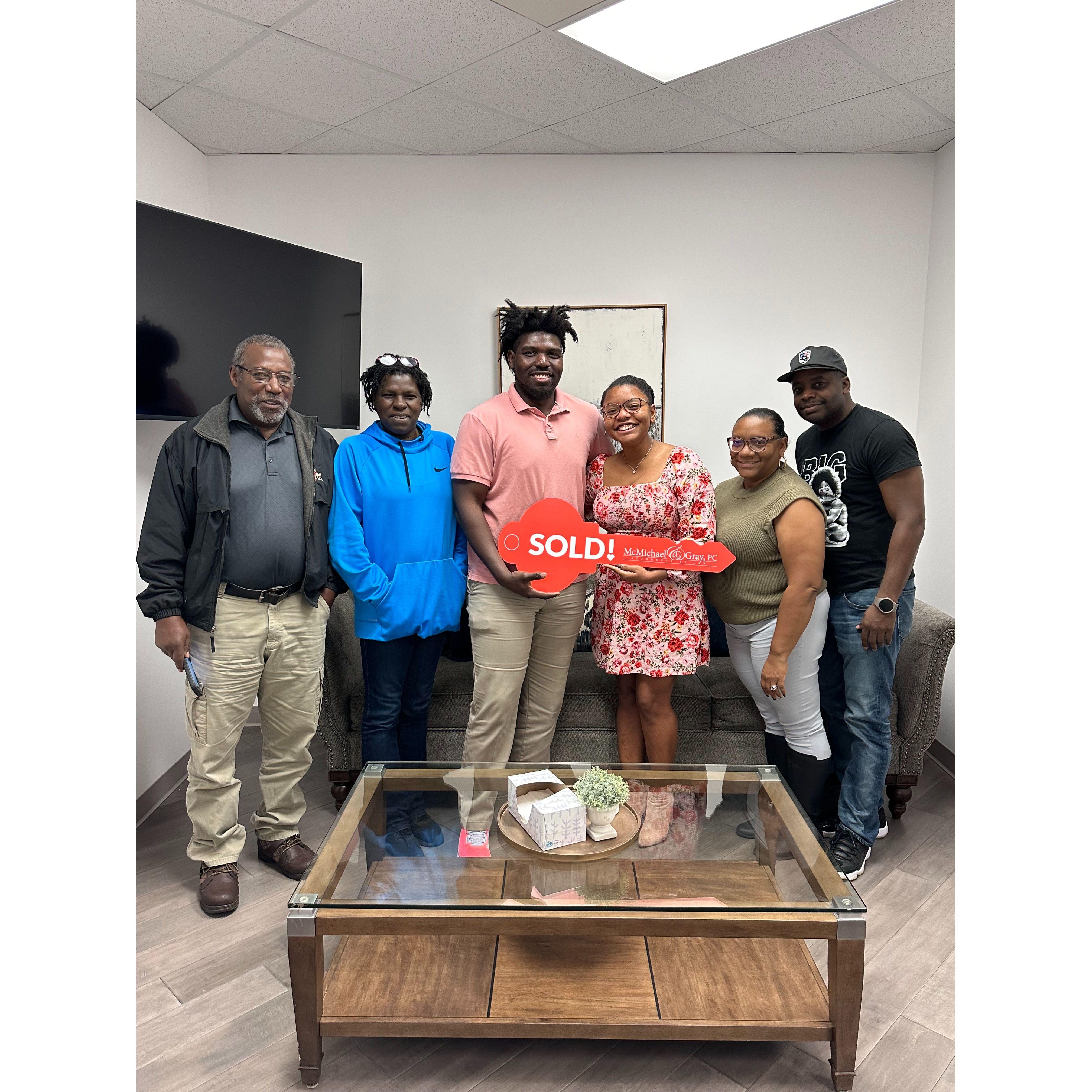 We bought our first home!