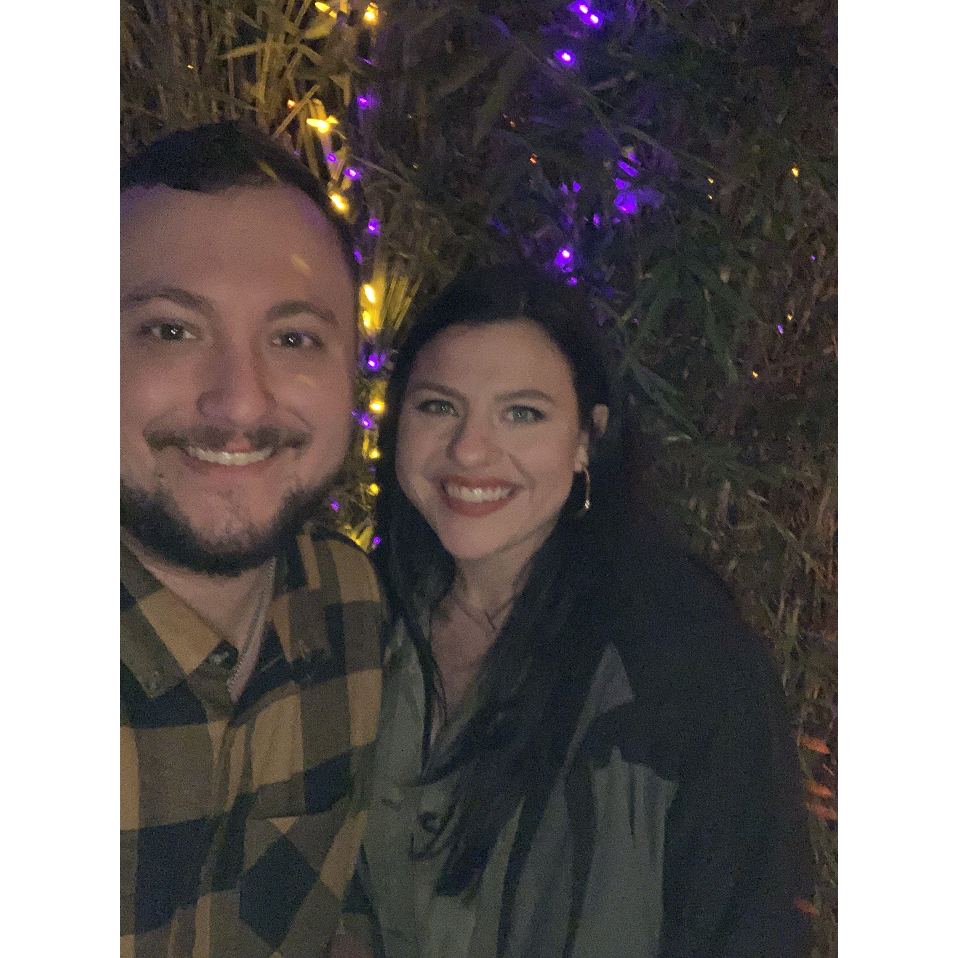Right after this, Taylor lost her keys and wallet at Zoo Lights.