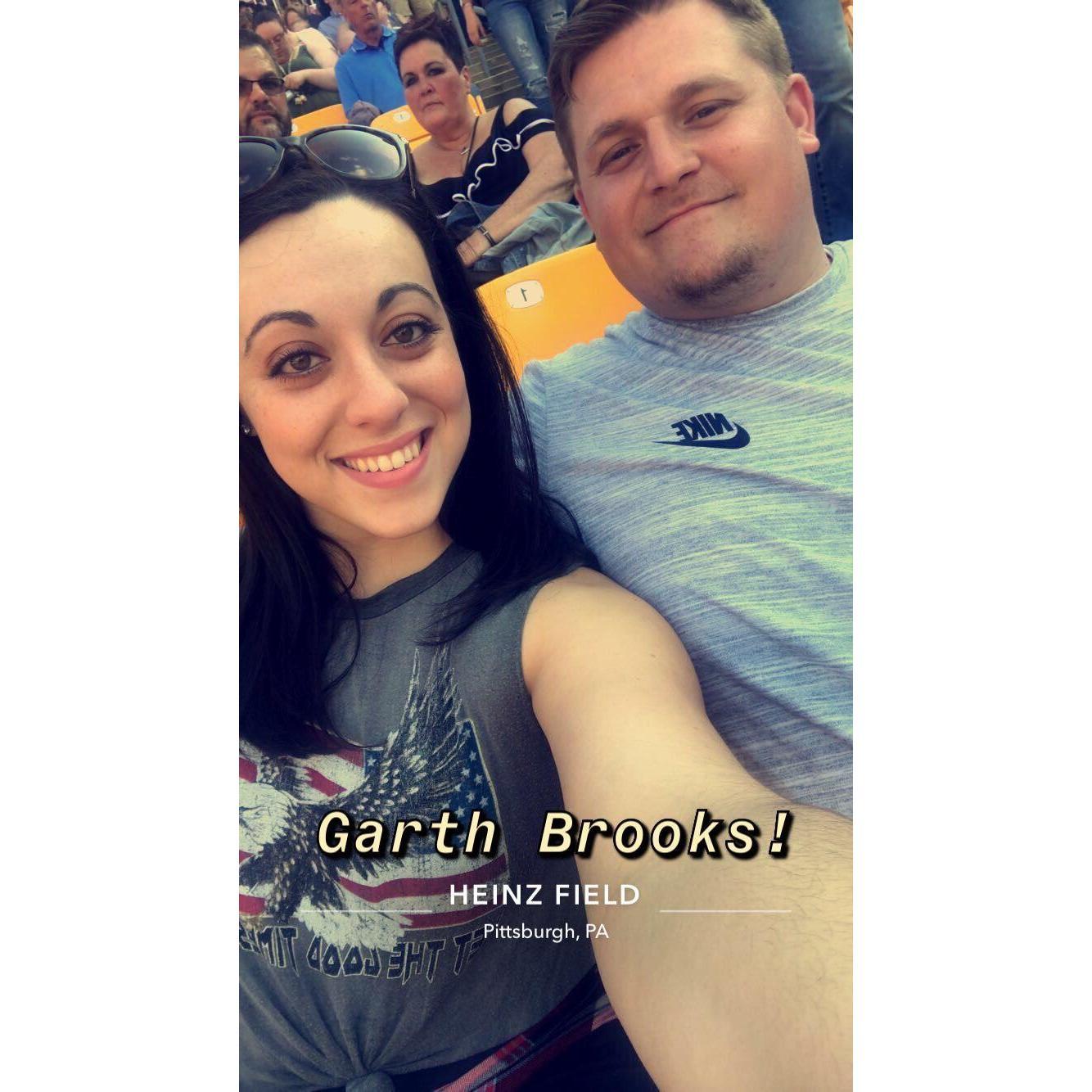 We have gone to SO many concerts together, but this was on of our favorites! Garth Brooks is one of Michael's favorite artists.