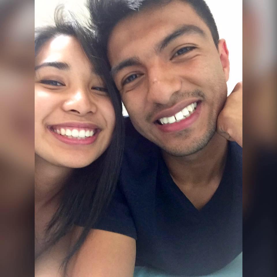 One of our first pictures together (2015)