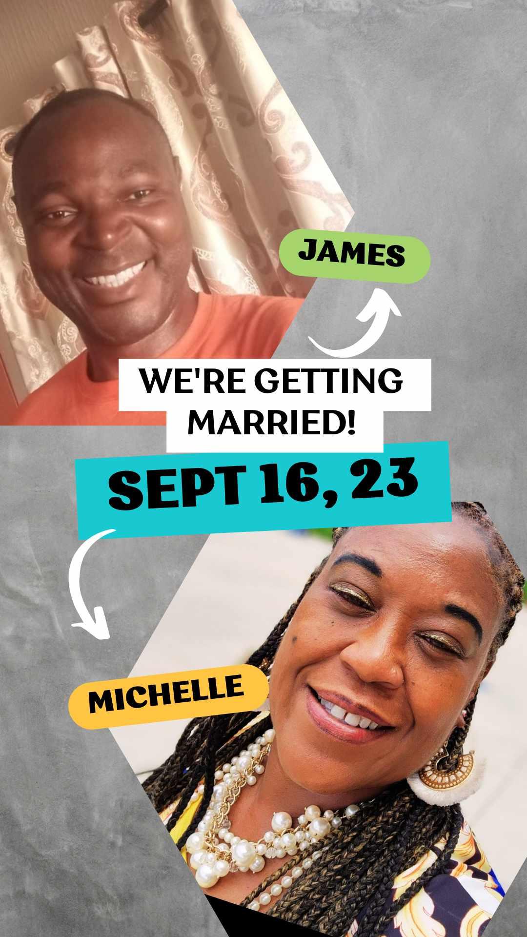 The Wedding Website of Michelle Powell and James Okonkwo