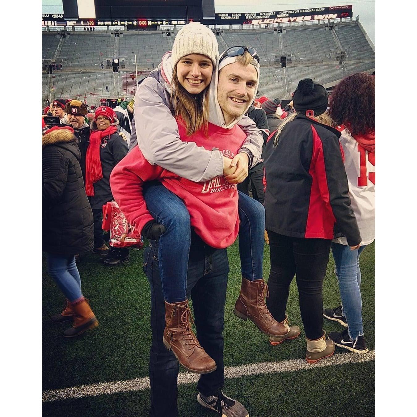 OSU football games