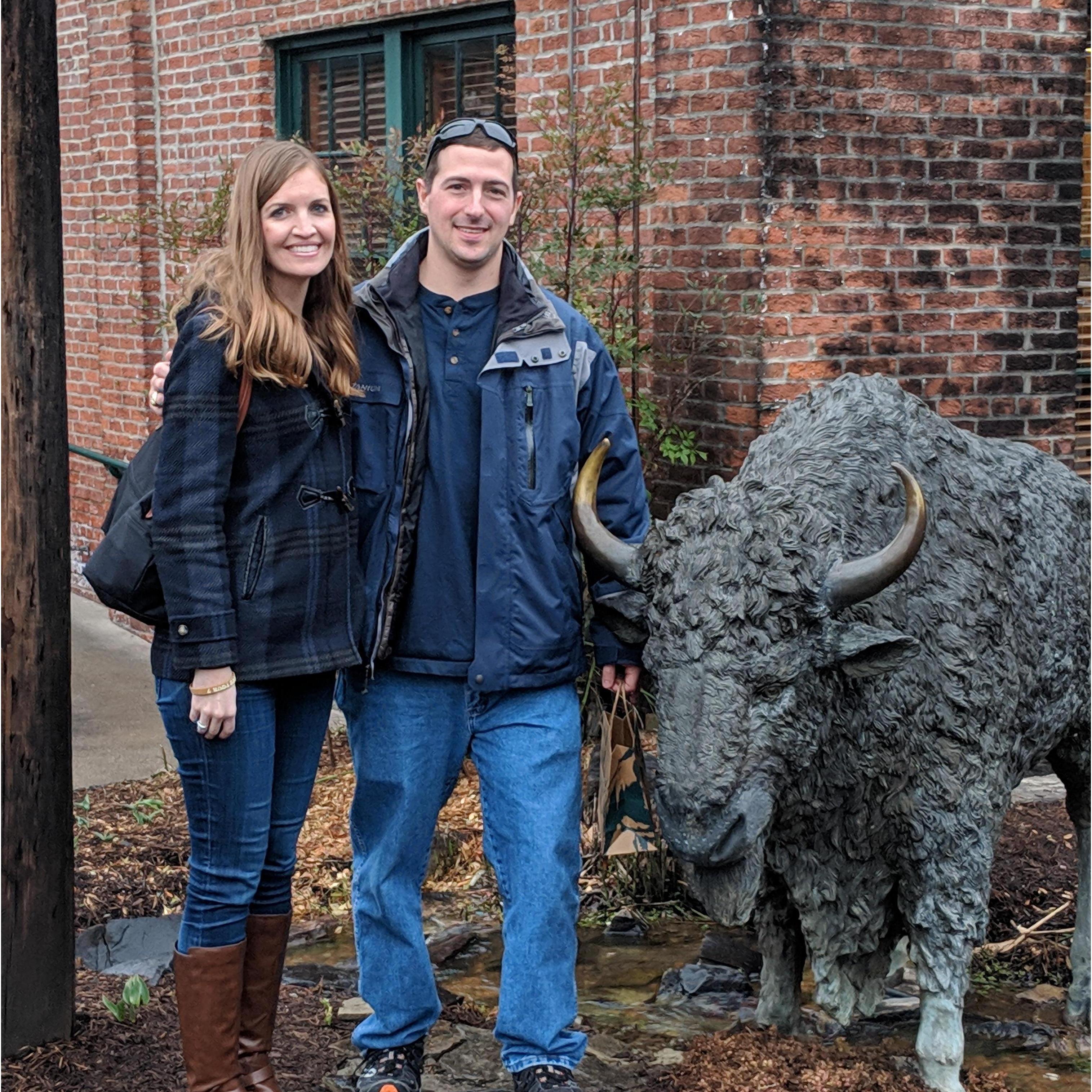 Kentucky bourbon trail for Rusty's birthday