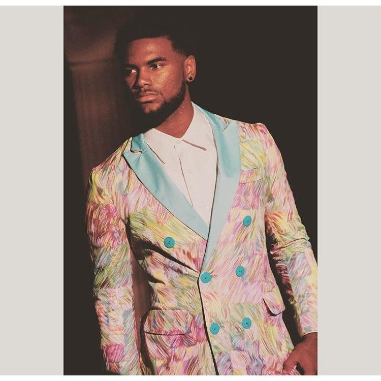 David's first fashion show in 2016.