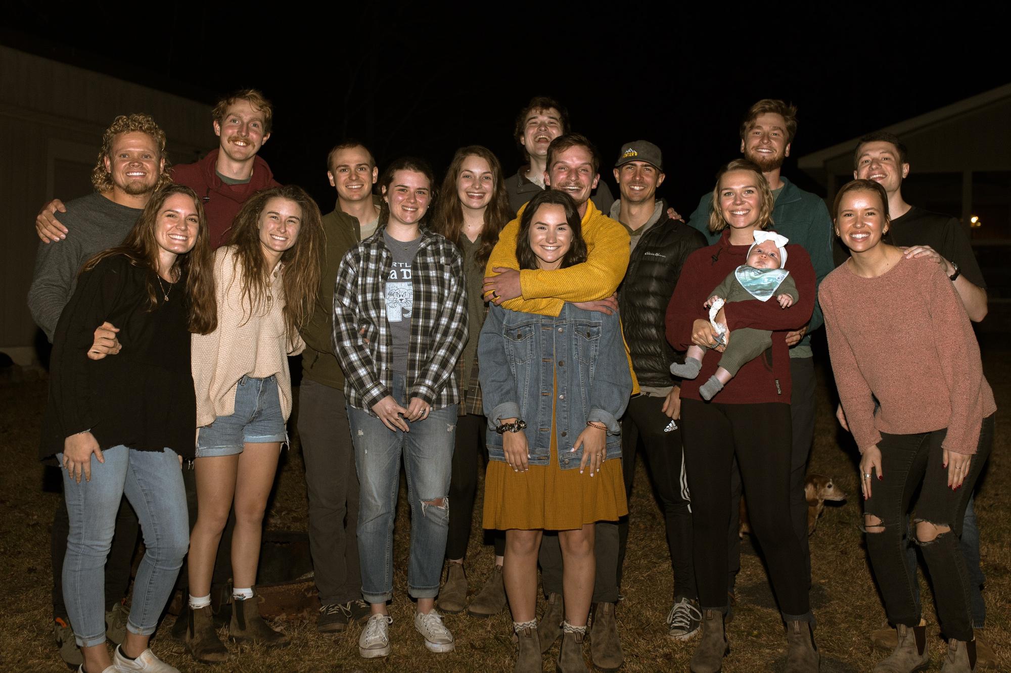 Such a happy time to have all of our friends together for the first time in a while!!