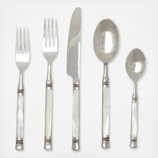 Blue Pheasant Sophene 5-Piece Flatware Set