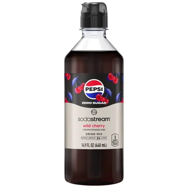 SodaStream Pepsi Wild Cherry Zero Drink Mix