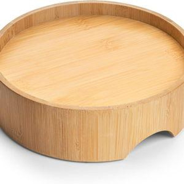 Food Table for Cat Bowls (Bamboo, Standard)