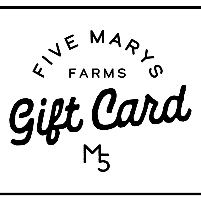Five Marys Gift Card