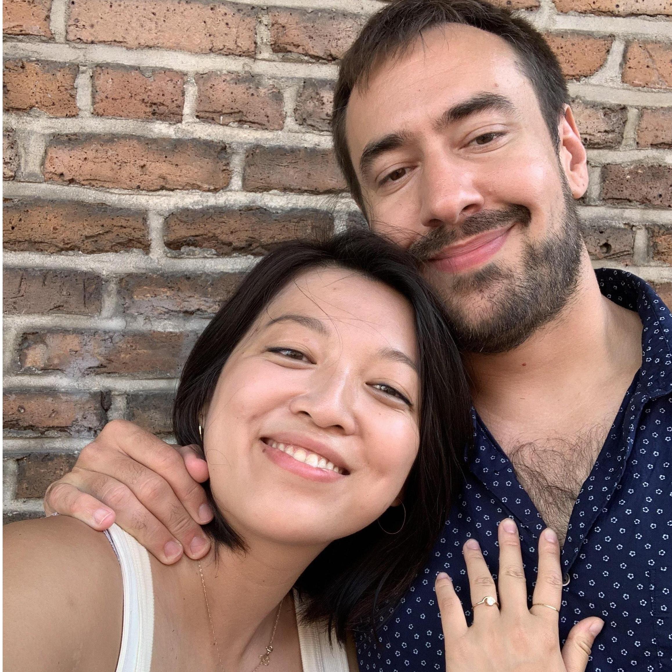 Engaged in New Orleans