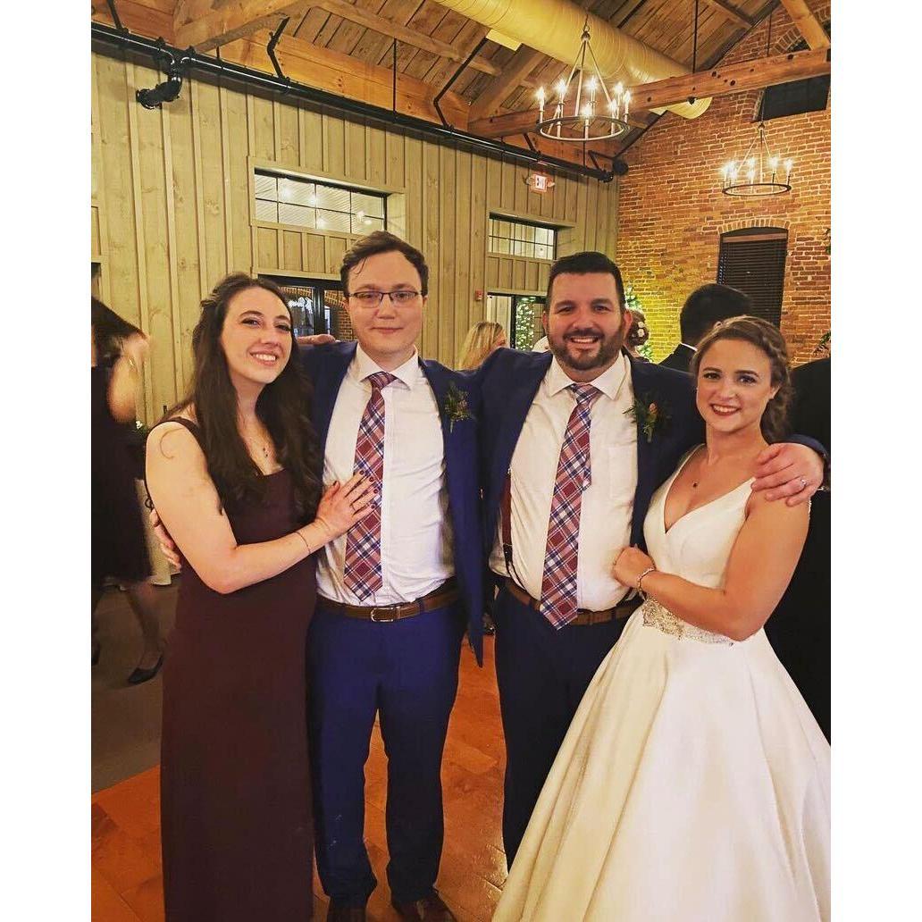The Cork Factory - January 2022:
Celebrating Amanda and Vinny's big day!