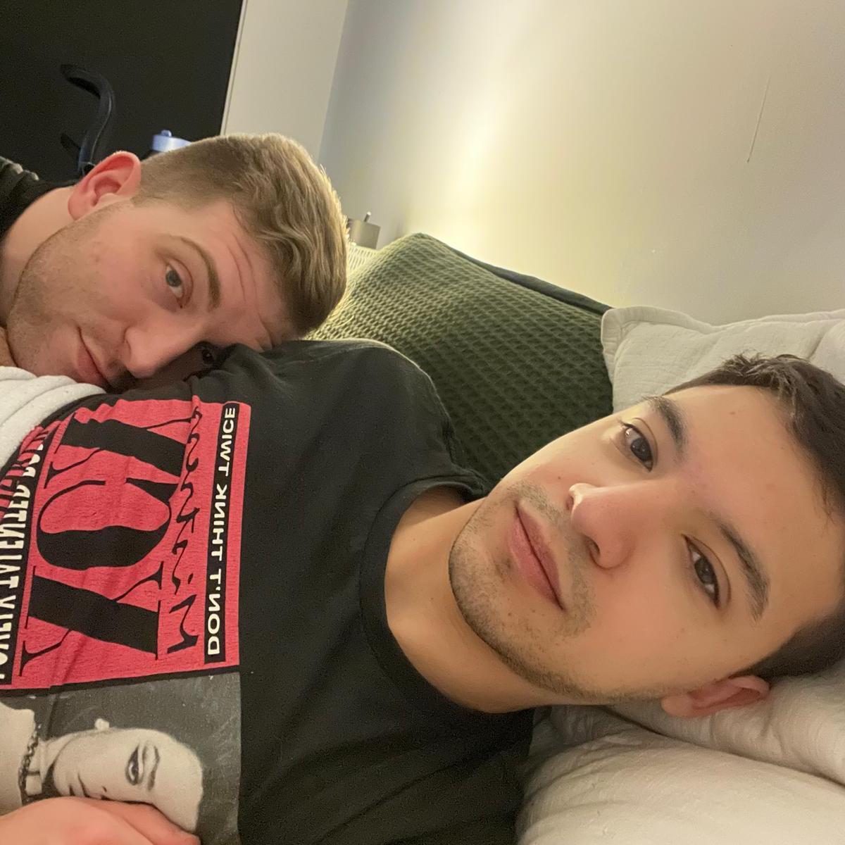 So cute. Garrett probably won't like that I published this