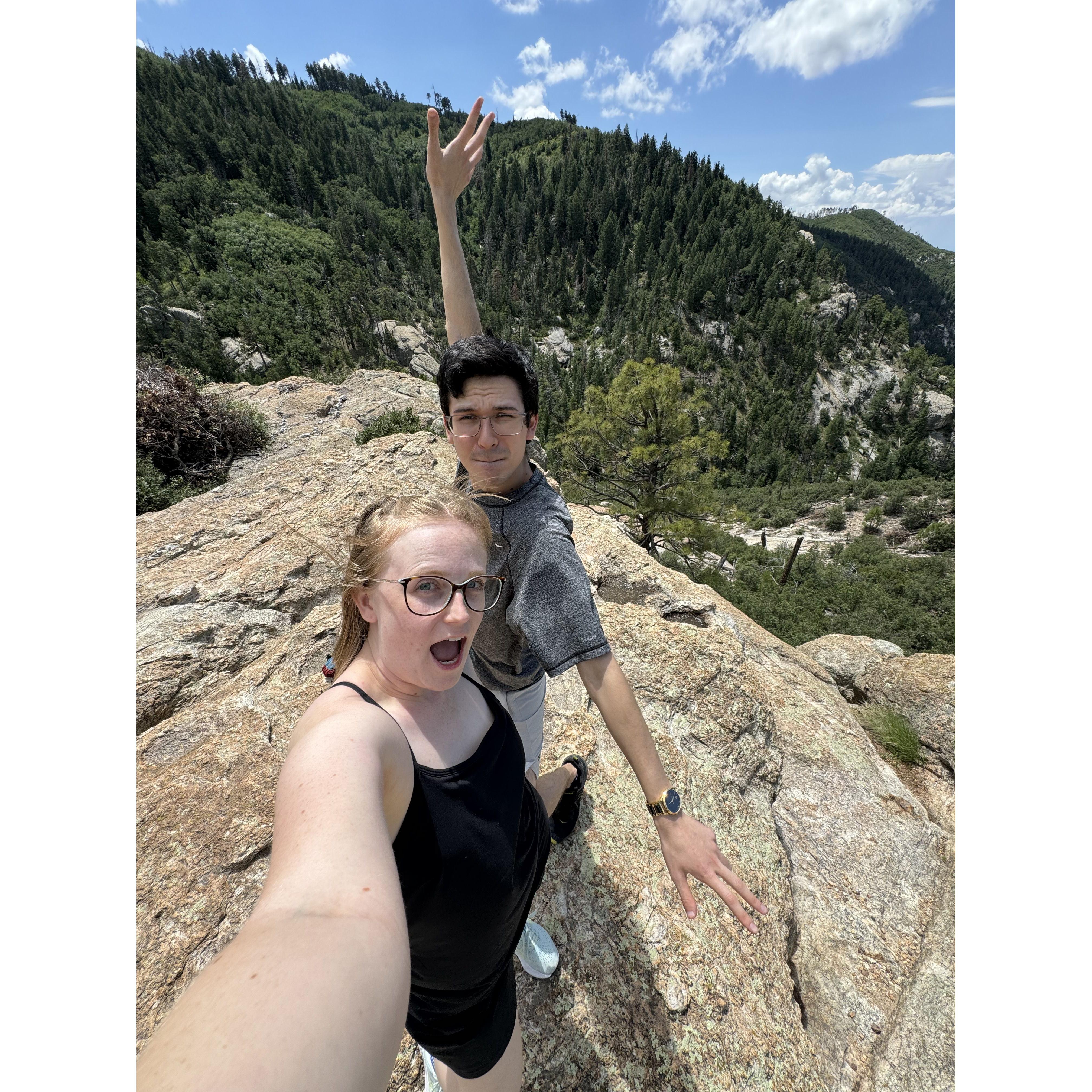 A remake of our photo from the previous year.