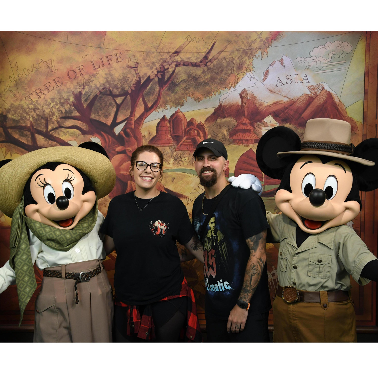 One of our many trips to Disney :)