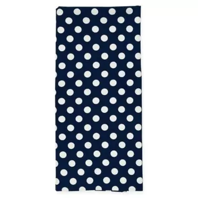 kate spade new york Le Pavilion Flat Woven Kitchen Towel in Navy/White