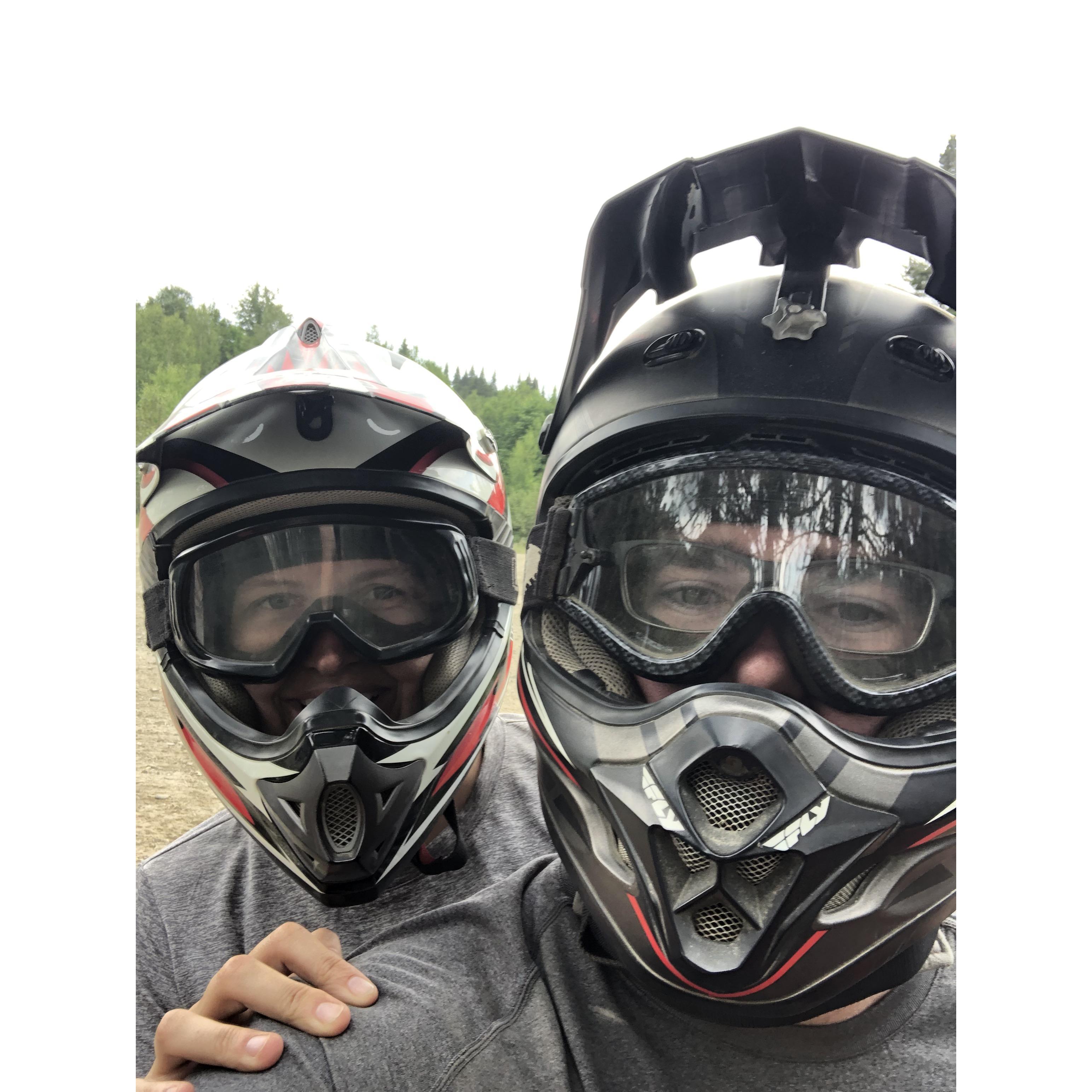 The day Ben almost killed Jacqui on a 4-wheeler.