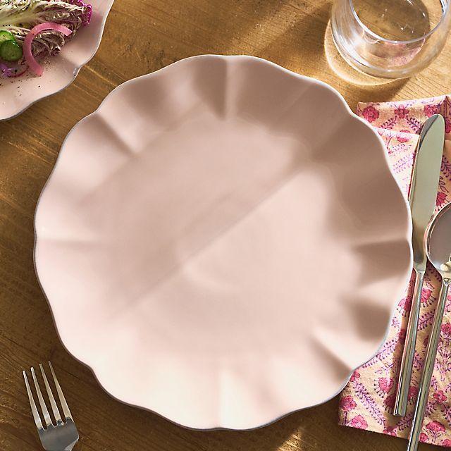 Costa Nova Rosa Dinner Plates, Set of 4
