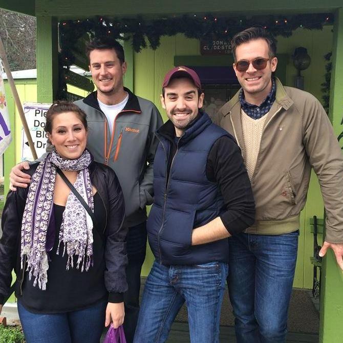 Stephanie's Christmas cabin, Wimberly, 2014