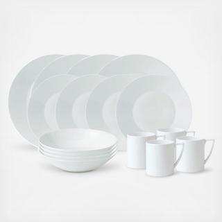 Jasper Conran 16-Piece Dinnerware Set, Service for 4