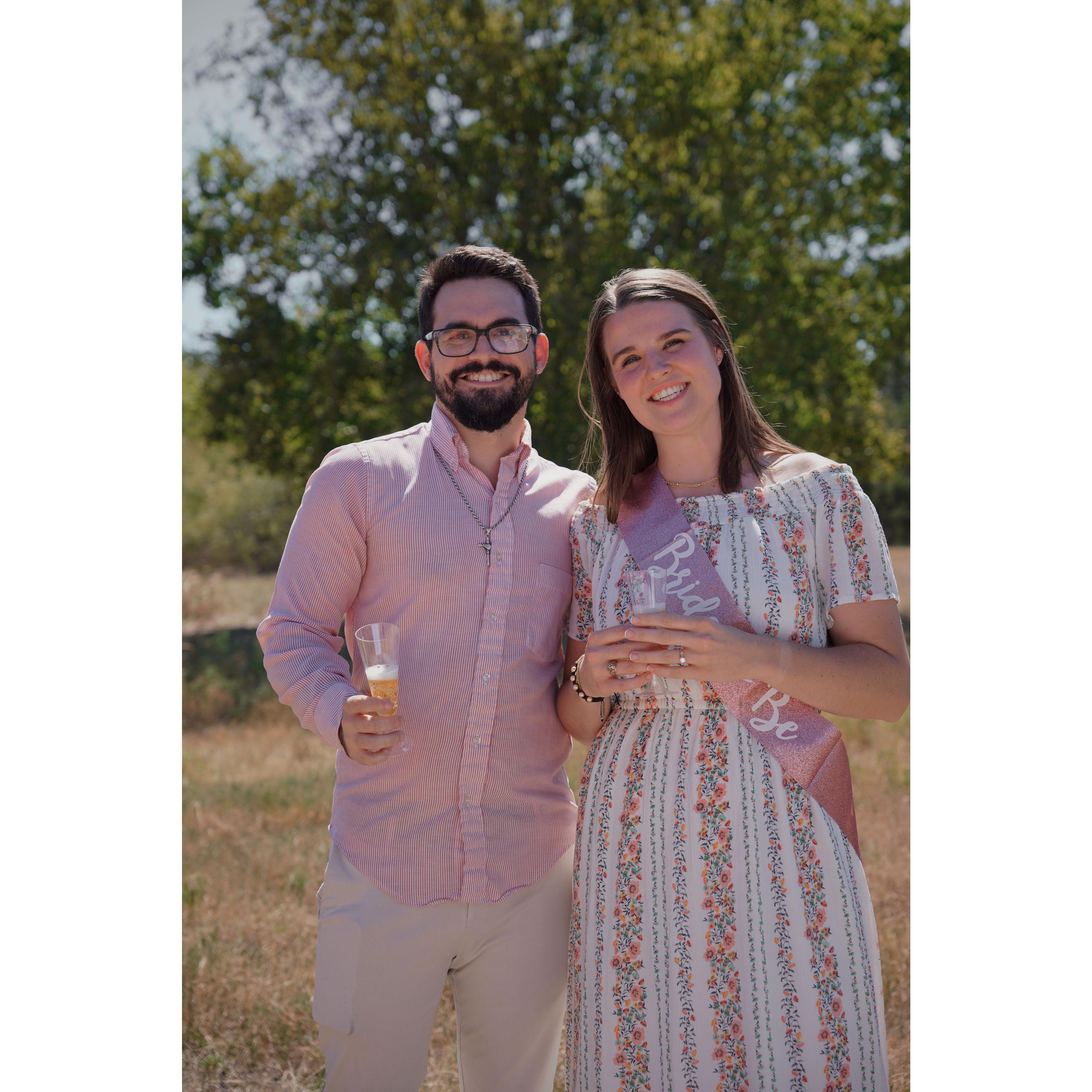 I legitimately had no idea the party was coming. Had I known we had somewhere to be, I probably would have been slightly less late. -Blaire